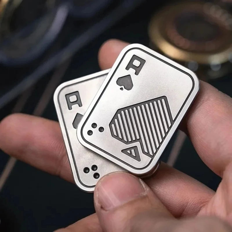 Metal Push Slider – Magnetic Fidget Toy for Stress Relief