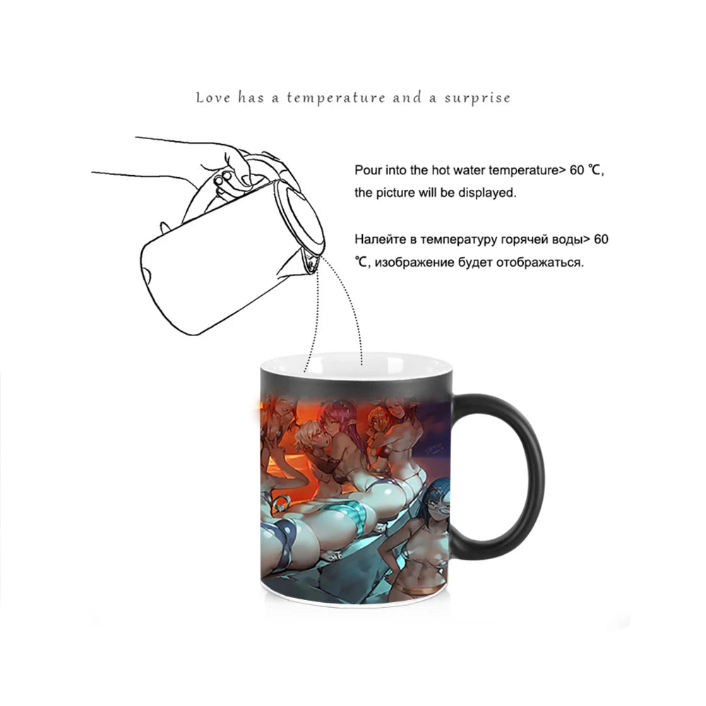 π Bathing Beauty Magic Mug β 350ml of Steamy Surprise