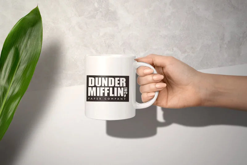 🏆 “World’s Best Boss” Mug – 350ML Dunder Mifflin-Inspired Ceramic Cup