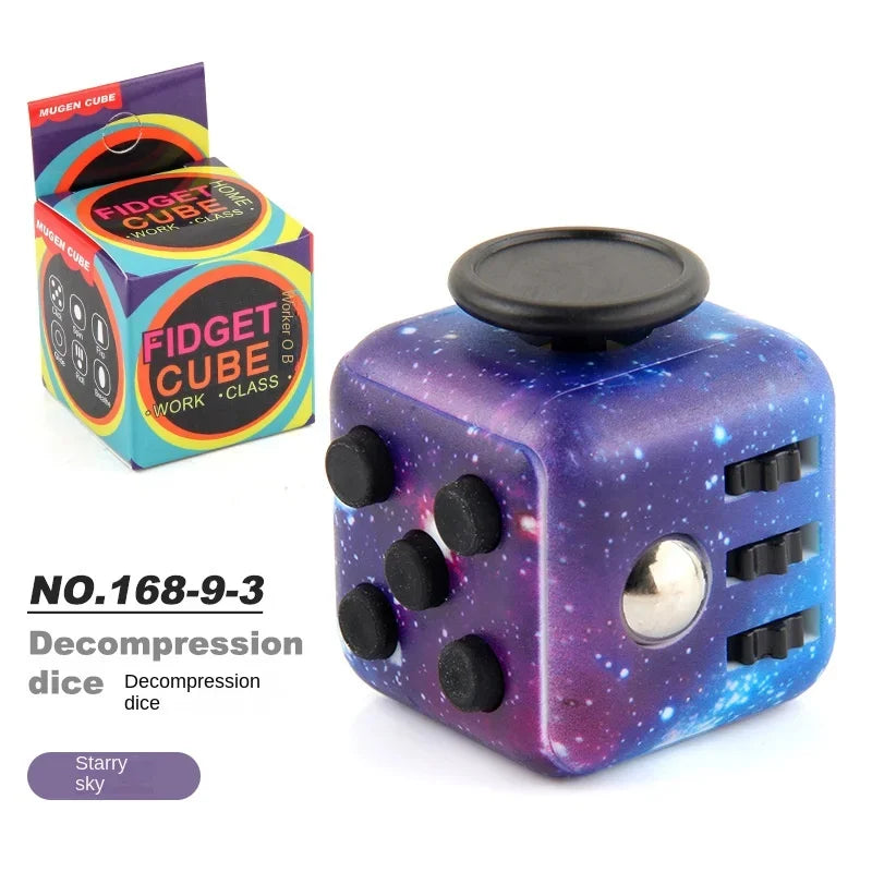 6-Sided Anti-Stress Fidget Dice