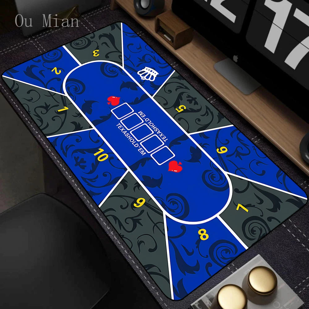 ♠️ Texas Hold’em XXL Poker Mat – Precision Play Meets Custom Style