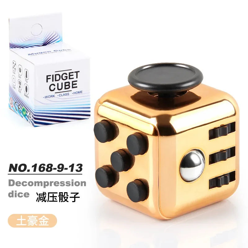 6-Sided Anti-Stress Fidget Dice
