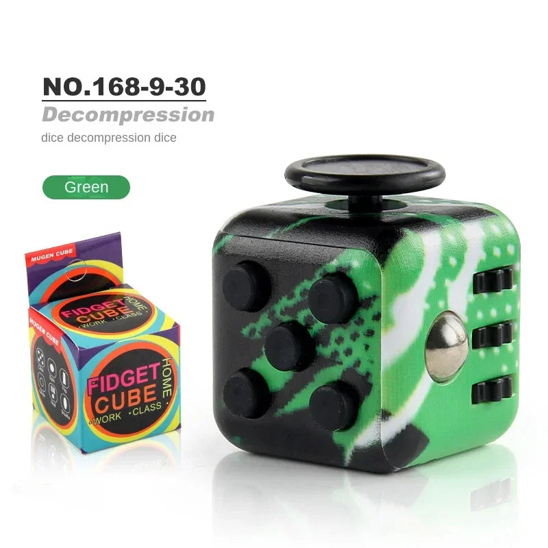 6-Sided Anti-Stress Fidget Dice