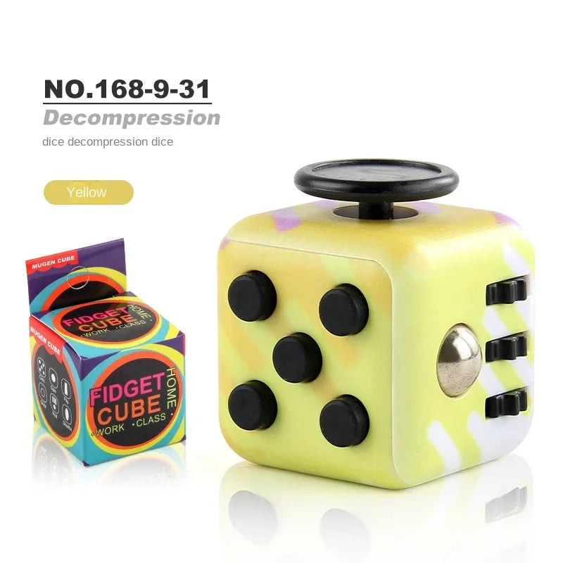 6-Sided Anti-Stress Fidget Dice