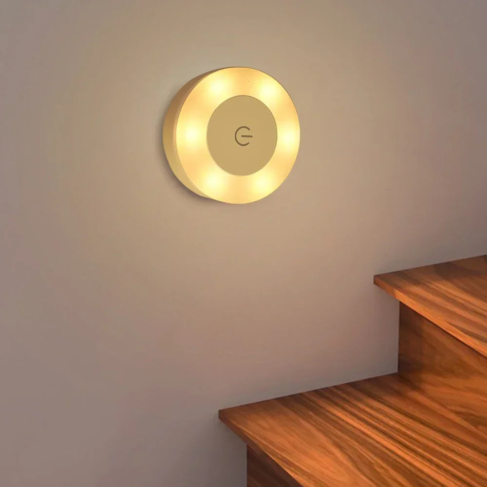 π USB Rechargeable LED Night Light β Soft Glow for Every Space