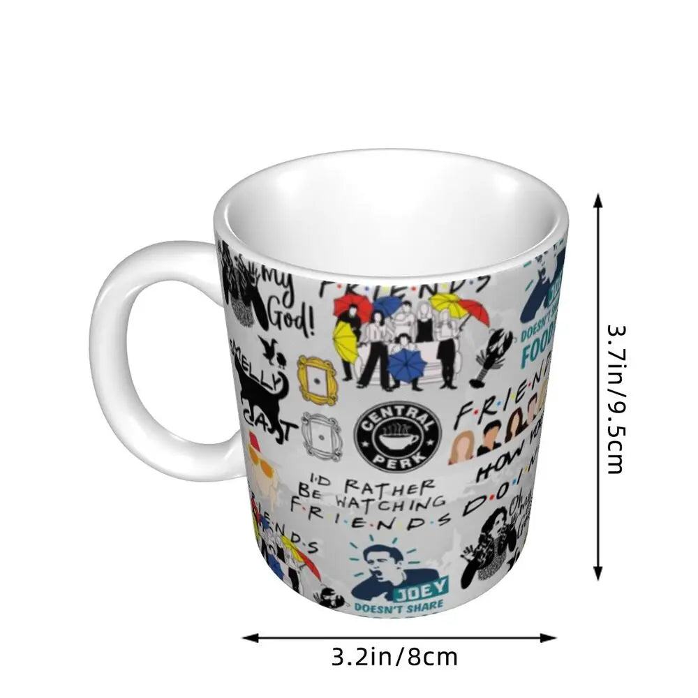 📺 “Friends” Mug – 11oz of Sitcom Sass