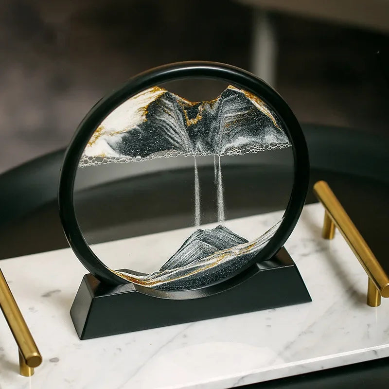 π 3D Deep Sea Sandscape β Flowing Sand Art for Calm & Clarity