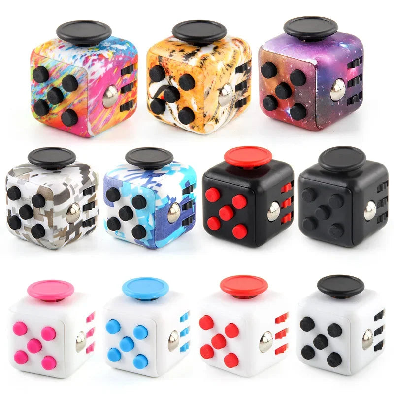 6-Sided Anti-Stress Fidget Dice