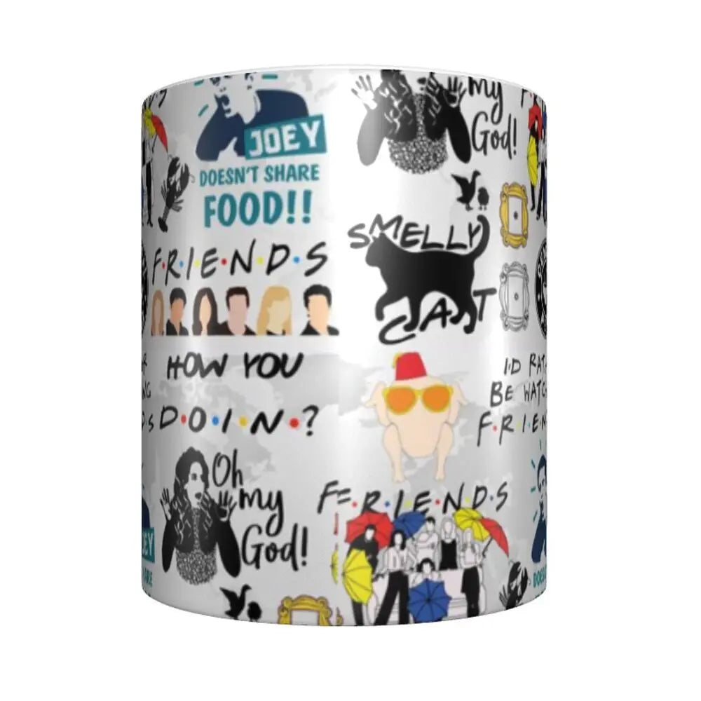 📺 “Friends” Mug – 11oz of Sitcom Sass