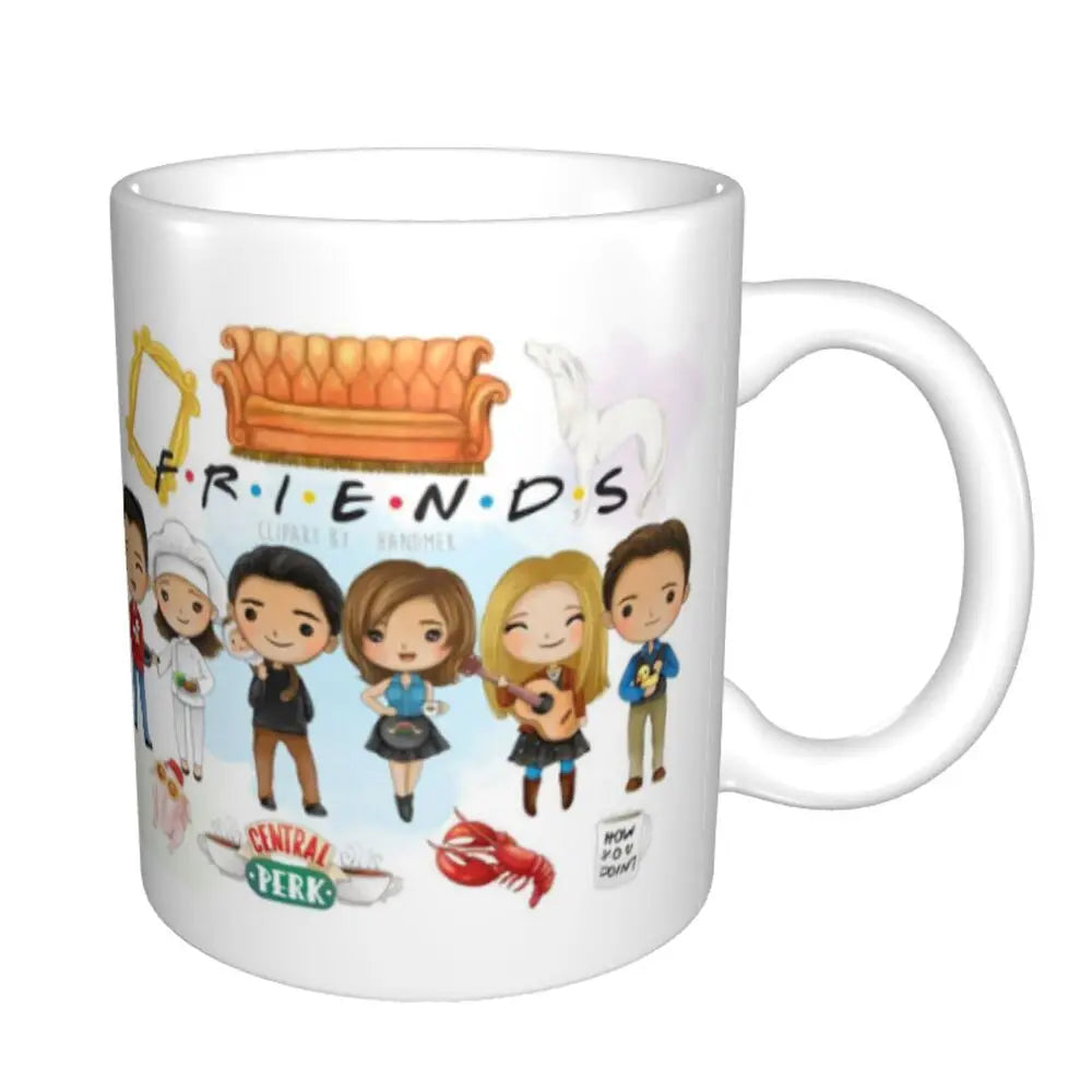 📺 “Friends” Mug – 11oz of Sitcom Sass
