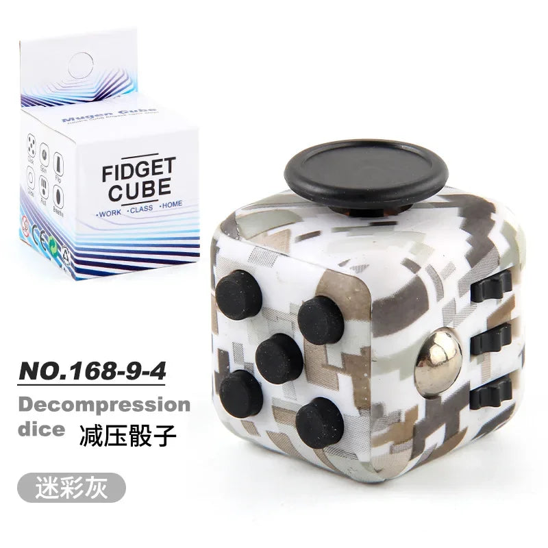 6-Sided Anti-Stress Fidget Dice