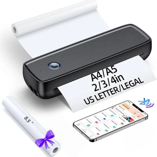 🖨️ HZTZ Portable Thermal Printer – Print Anywhere, Anytime
