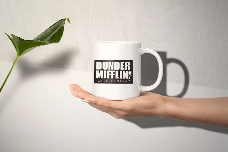 🏆 “World’s Best Boss” Mug – 350ML Dunder Mifflin-Inspired Ceramic Cup