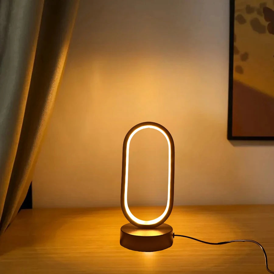 💡 LED U-Shaped Decorative Lamp – Ambient Elegance for Bedroom &amp; Living Spaces