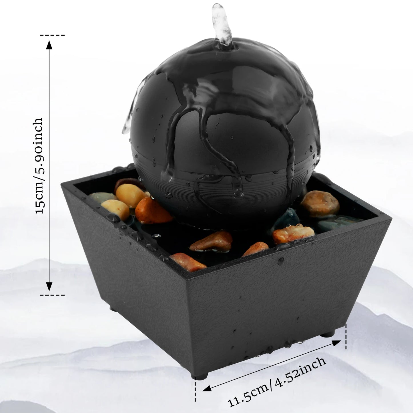 💦 Tabletop Fountain – Serenity in Style