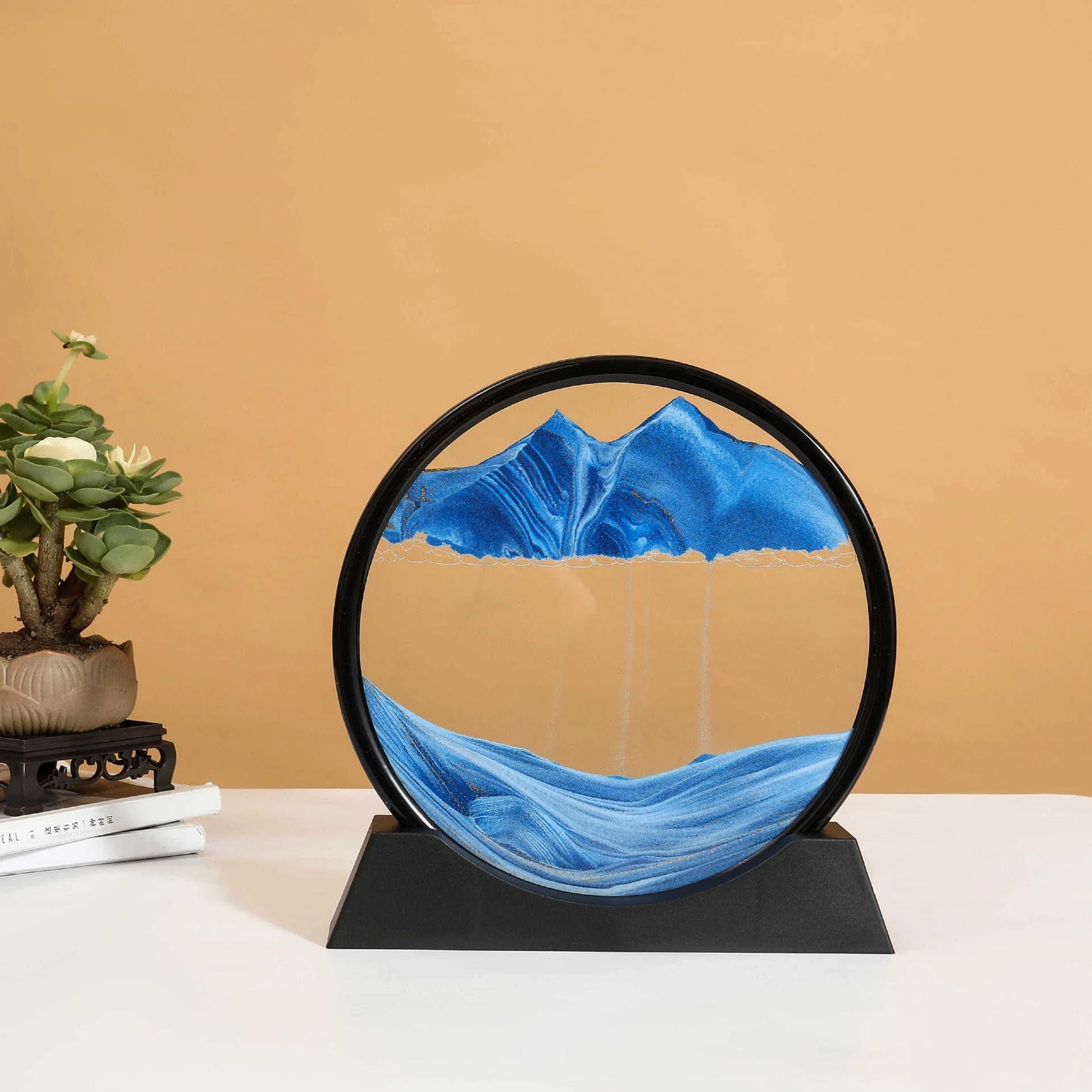 🌊 3D Deep Sea Sandscape – Flowing Sand Art for Calm & Clarity