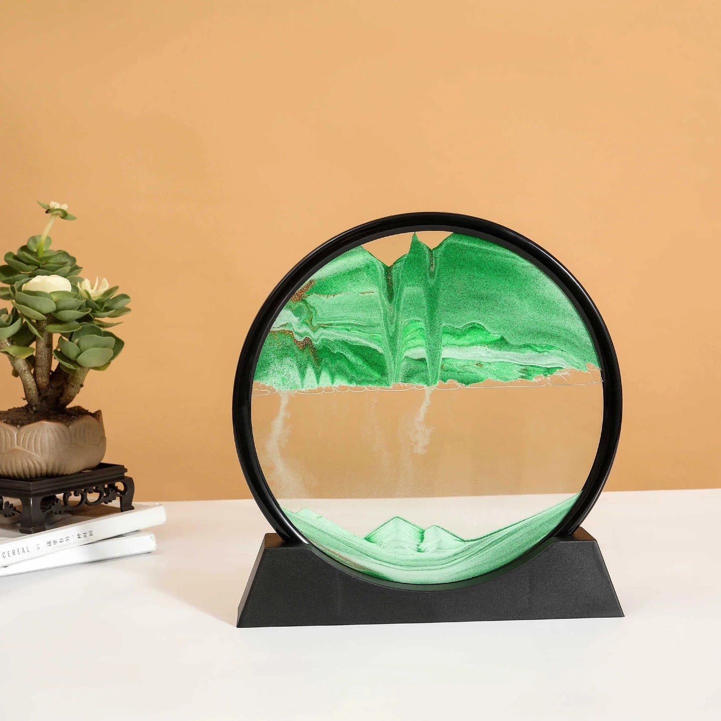 🌊 3D Deep Sea Sandscape – Flowing Sand Art for Calm & Clarity