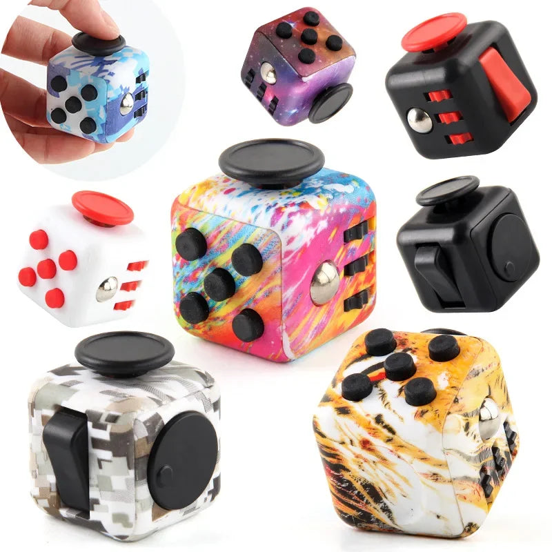 6-Sided Anti-Stress Fidget Dice
