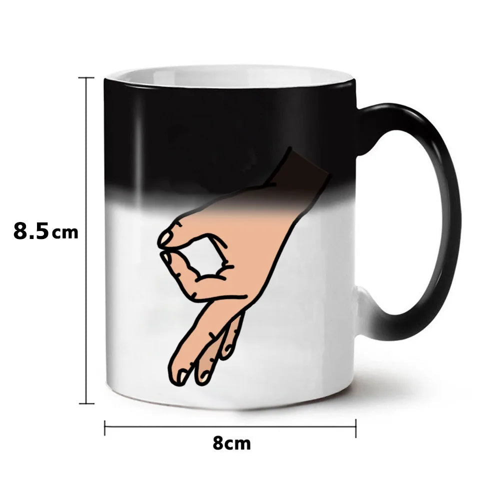 “Got You” Magic Mug – 350ml of Colour-Changing
