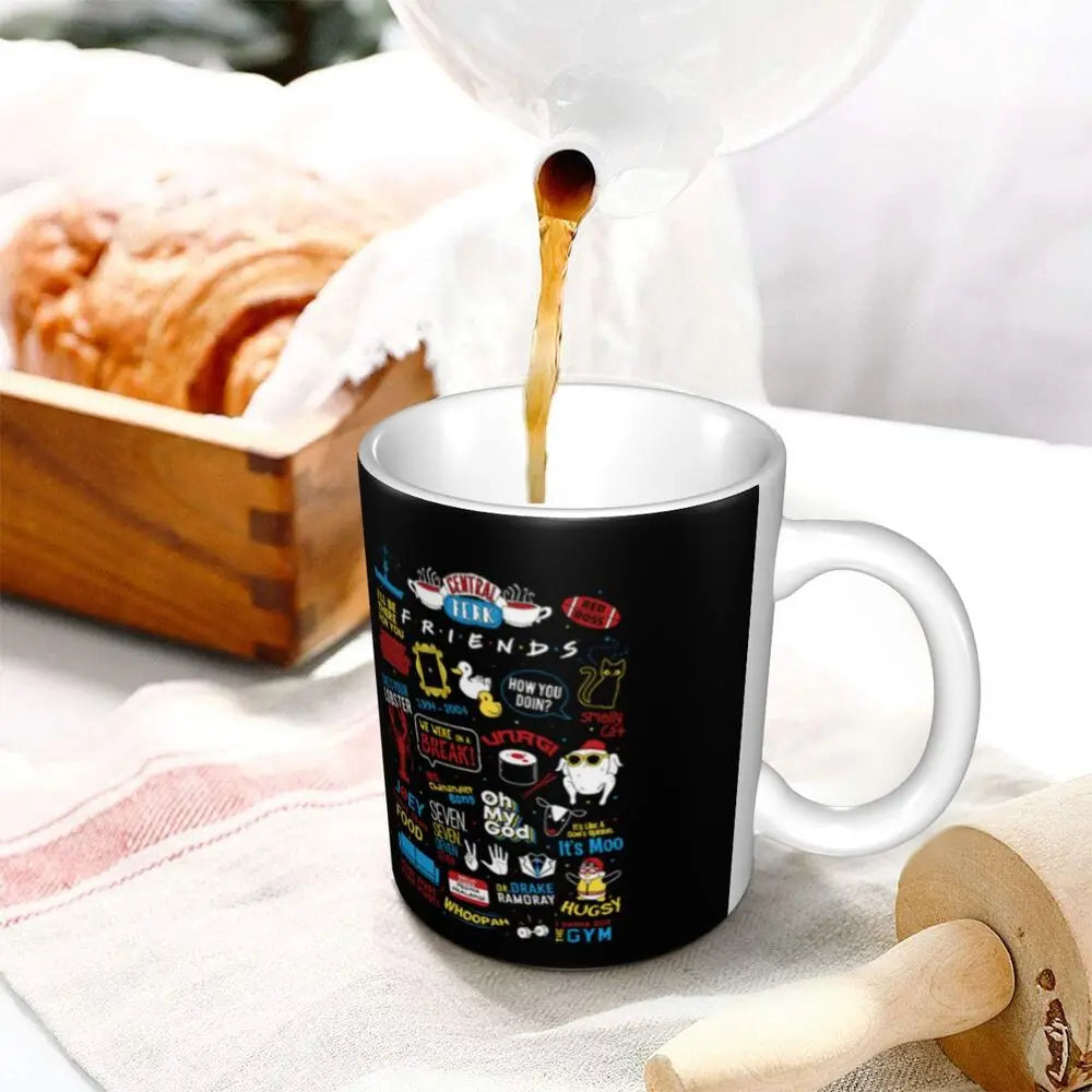 📺 “Friends” Mug – 11oz of Sitcom Sass