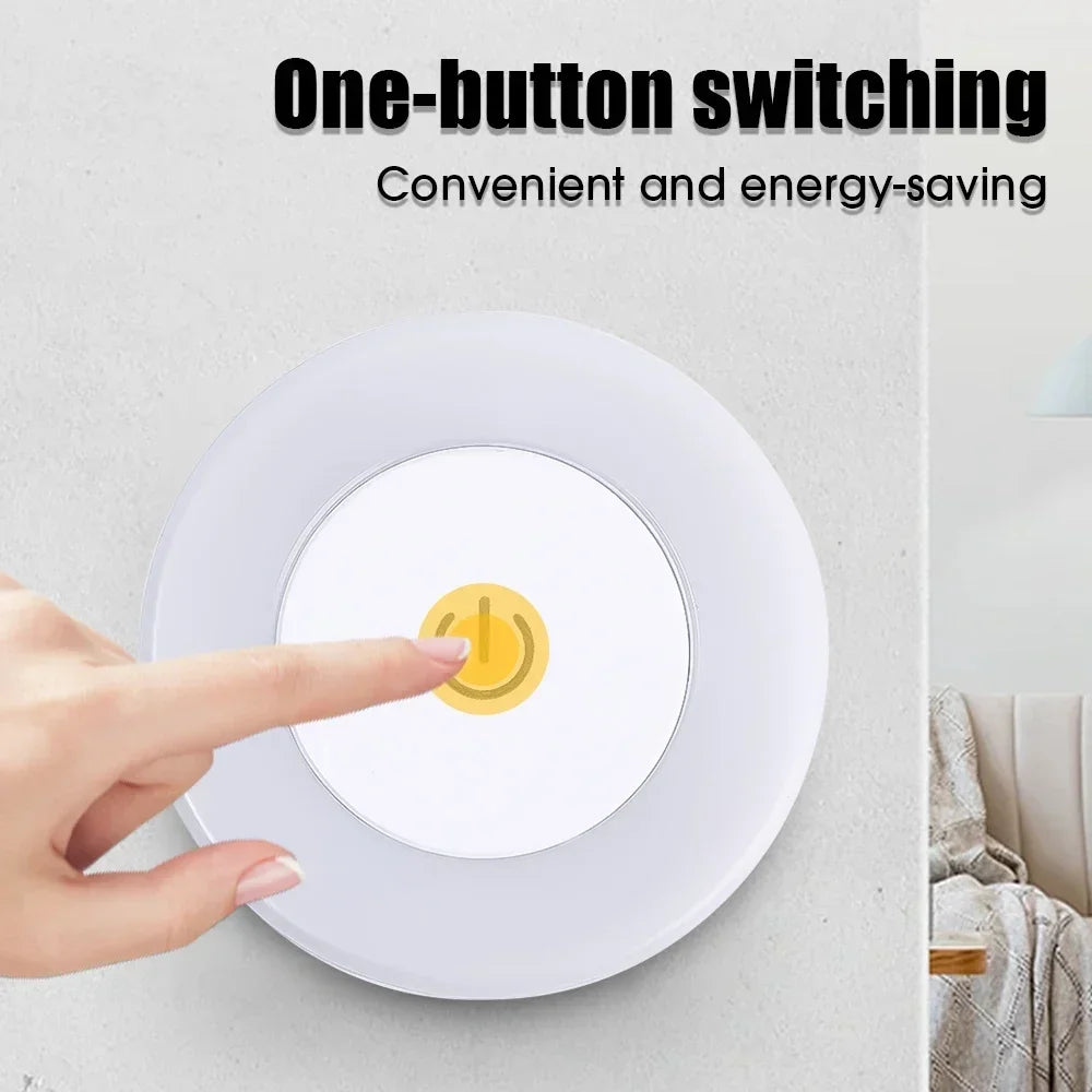 🌙 USB Rechargeable LED Night Light – Soft Glow for Every Space
