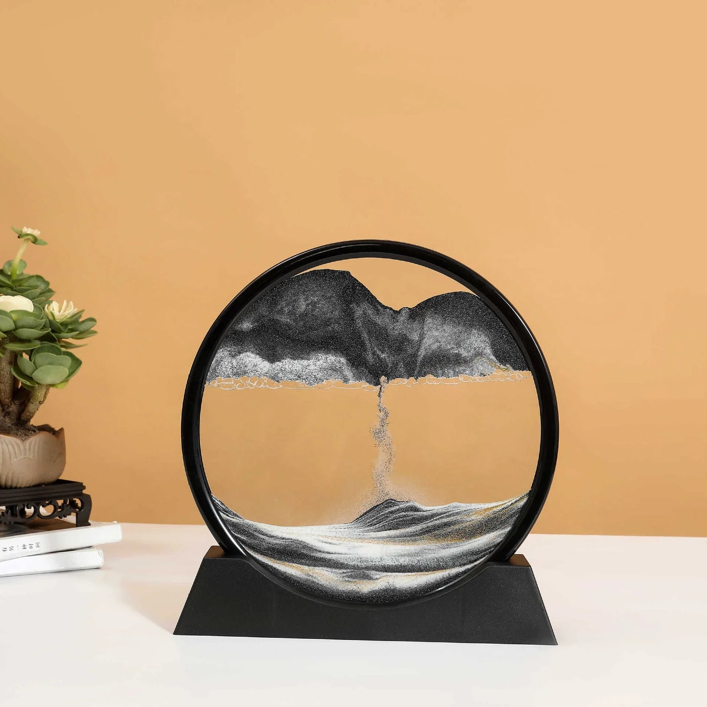 🌊 3D Deep Sea Sandscape – Flowing Sand Art for Calm & Clarity