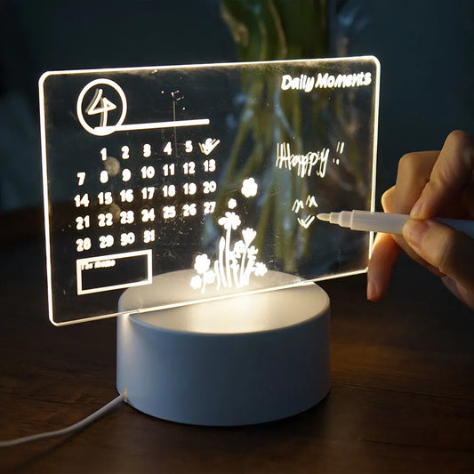 LED Message Board Night Light – USB Powered