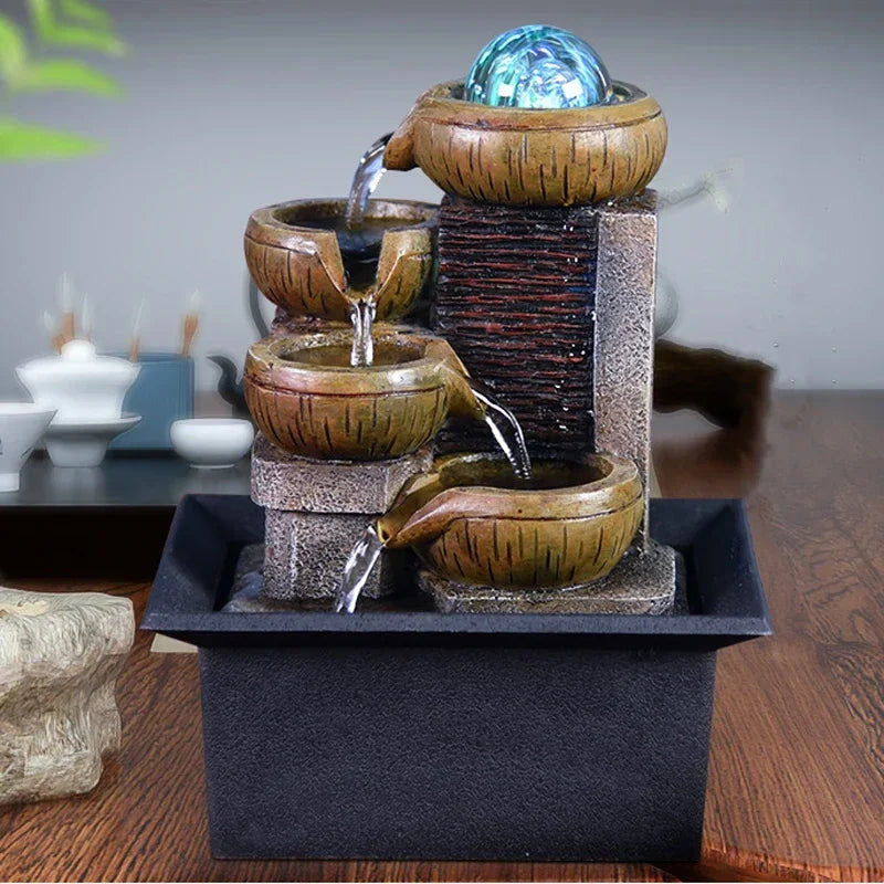 🧘 MINIDEAL Resin Feng Shui Ornament – Serenity in Every Detail