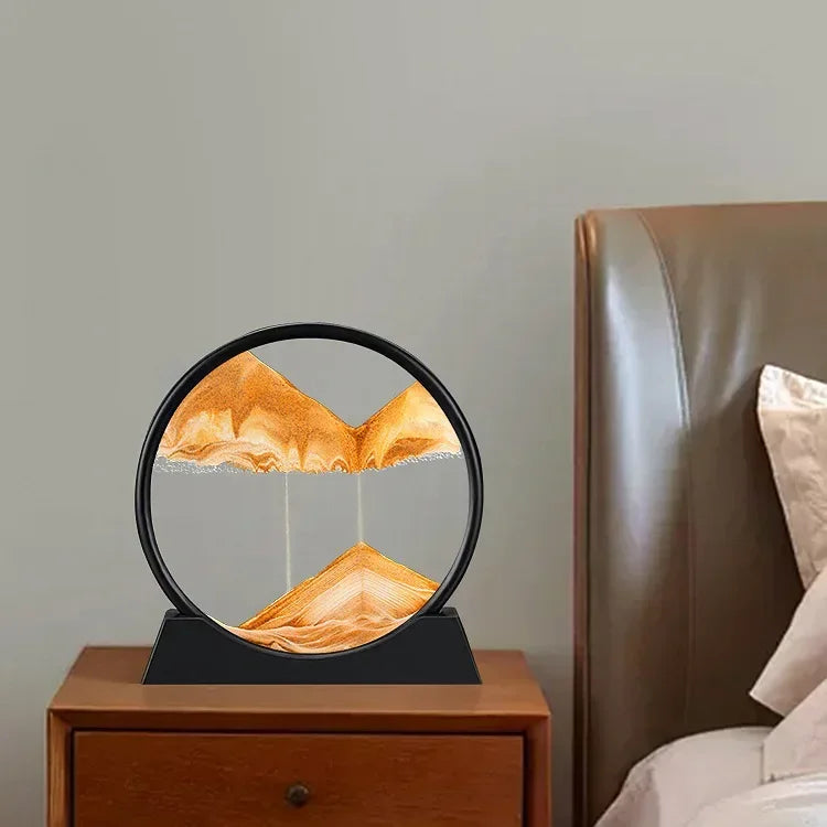 🌊 3D Deep Sea Sandscape – Flowing Sand Art for Calm & Clarity