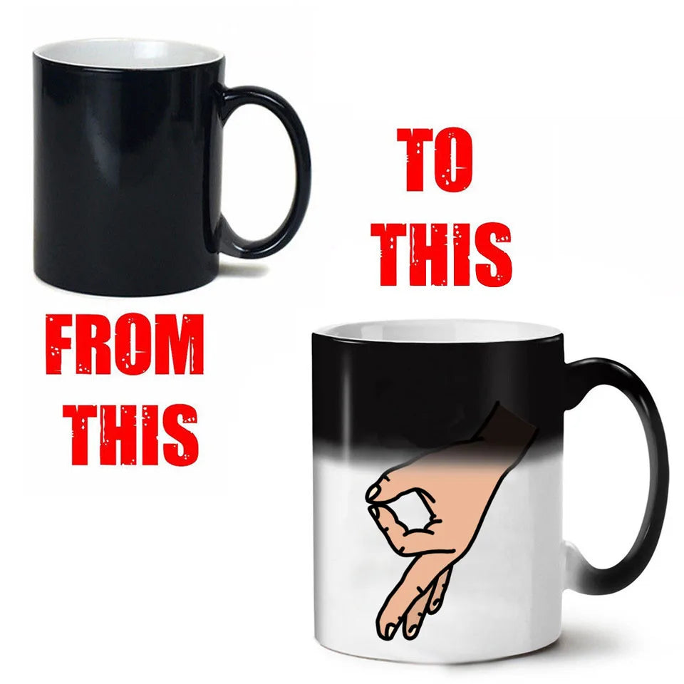 “Got You” Magic Mug – 350ml of Colour-Changing