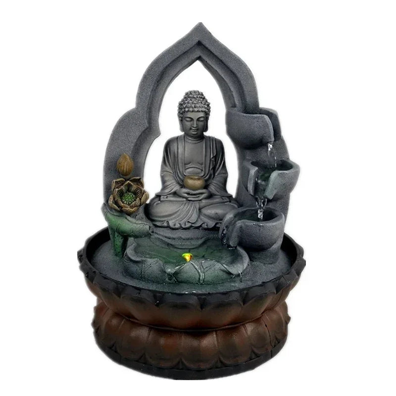 🧘 MINIDEAL Resin Feng Shui Ornament – Tranquillity Meets Tradition