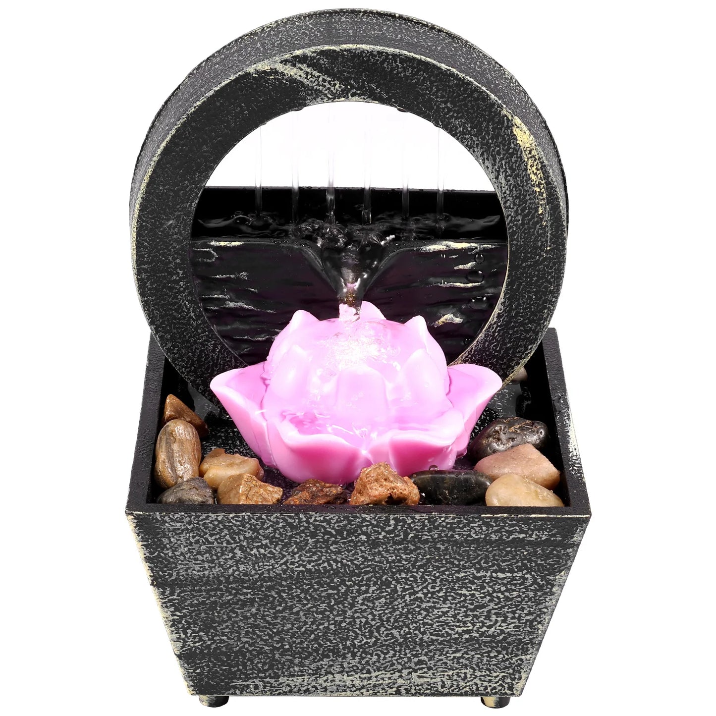 🌿 Mini Tabletop Fountain – Choose Your Flow, Find Your Calm