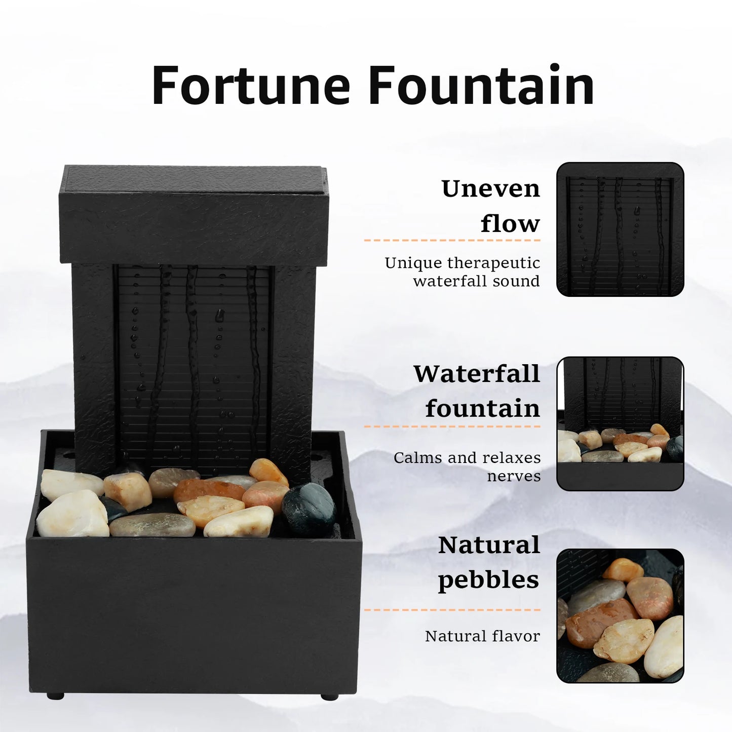 💦 Tabletop Fountain – Serenity in Style