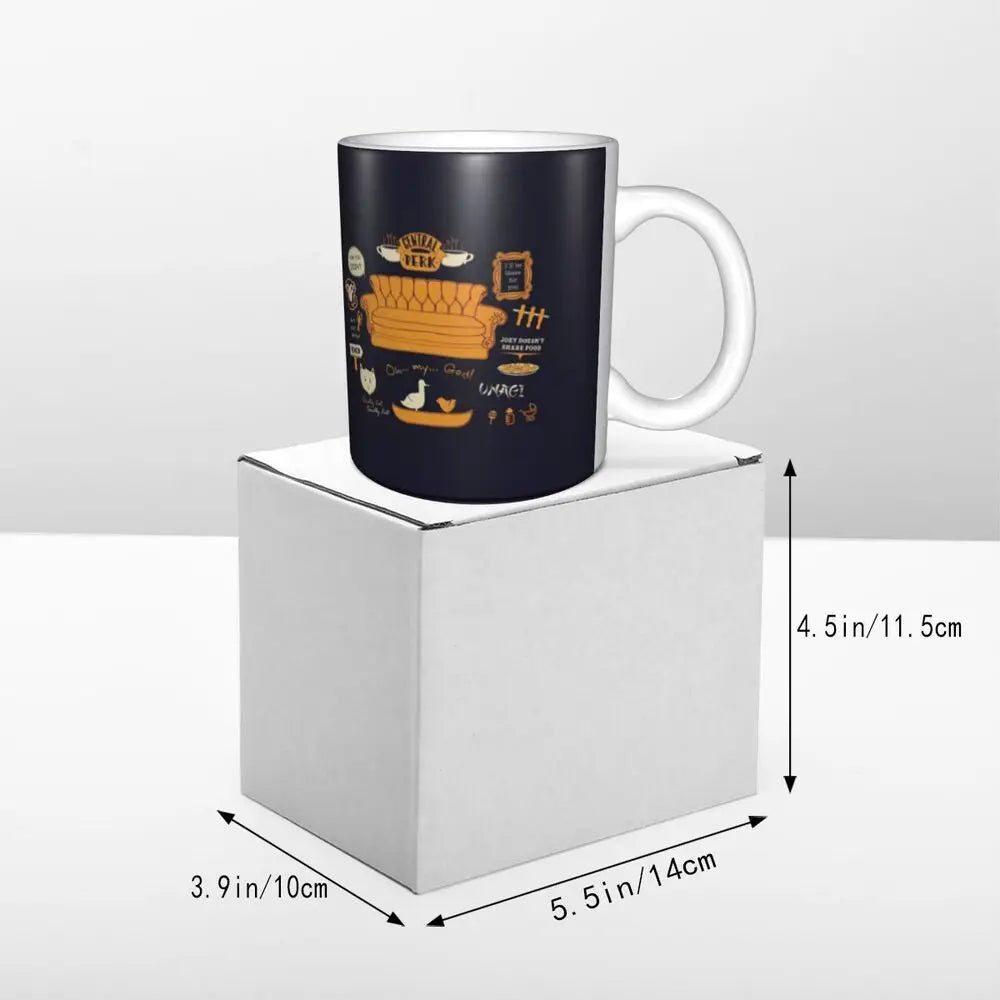 📺 “Friends” Mug – 11oz of Sitcom Sass