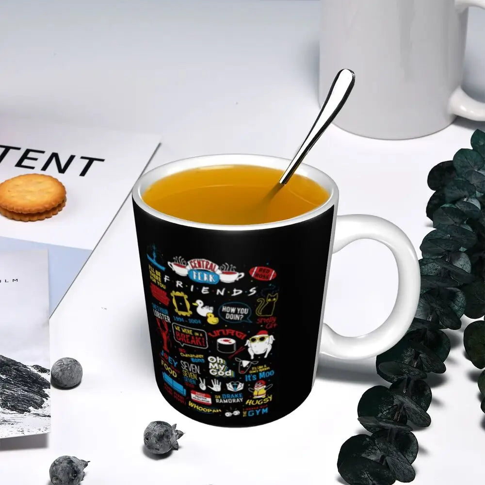 📺 “Friends” Mug – 11oz of Sitcom Sass