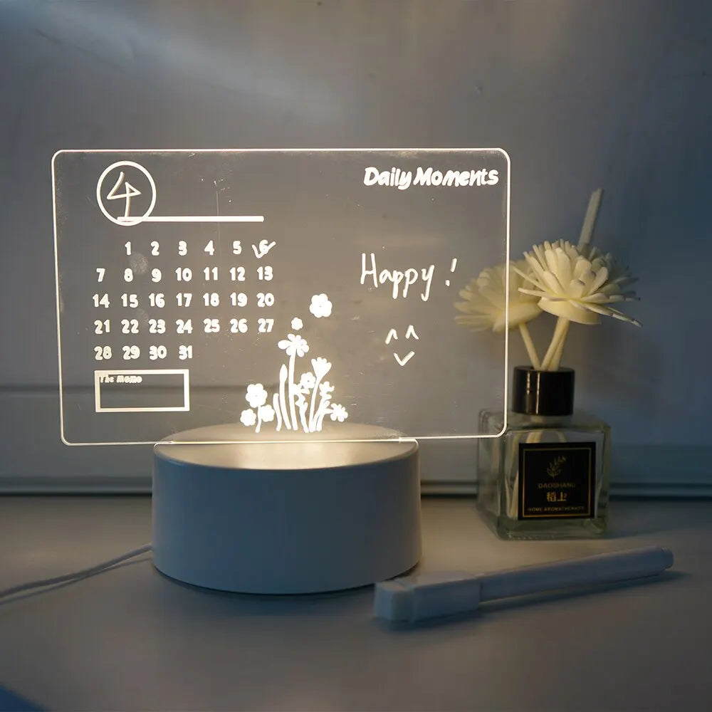 LED Message Board Night Light – USB Powered
