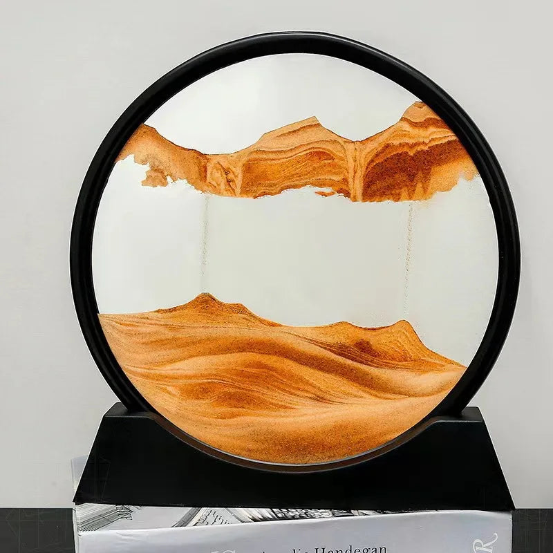 🌊 3D Deep Sea Sandscape – Flowing Sand Art for Calm & Clarity