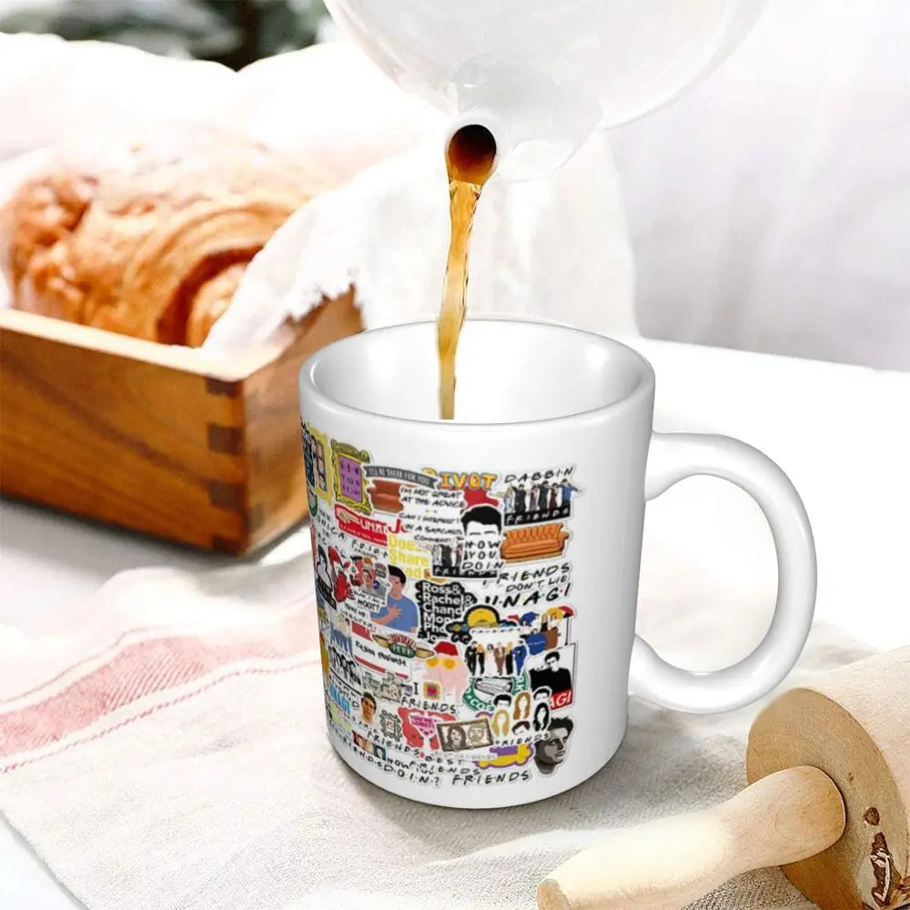 📺 “Friends” Mug – 11oz of Sitcom Sass