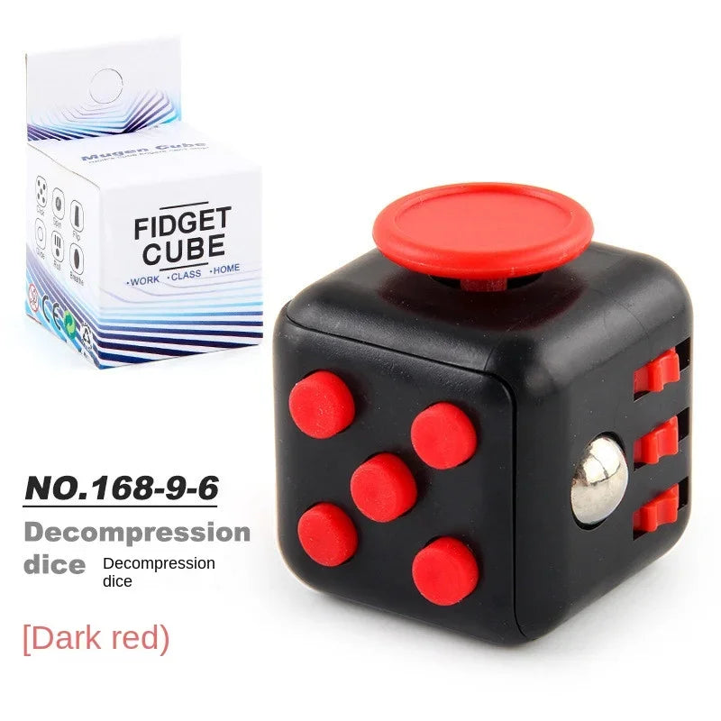 6-Sided Anti-Stress Fidget Dice