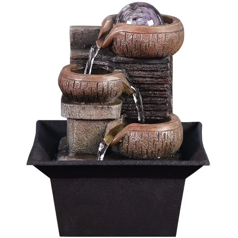 🧘 MINIDEAL Resin Feng Shui Ornament – Serenity in Every Detail