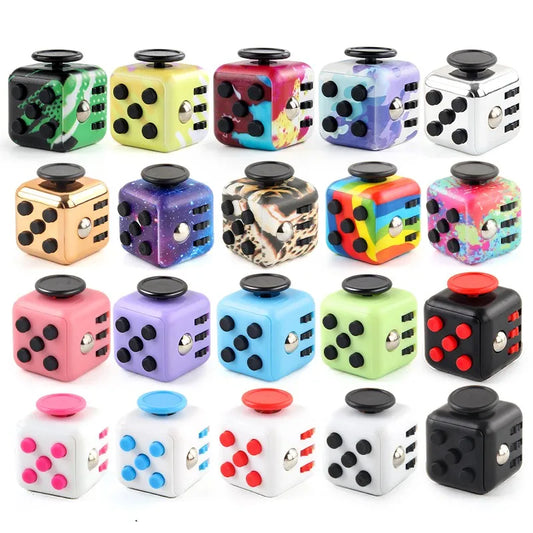 6-Sided Anti-Stress Fidget Dice