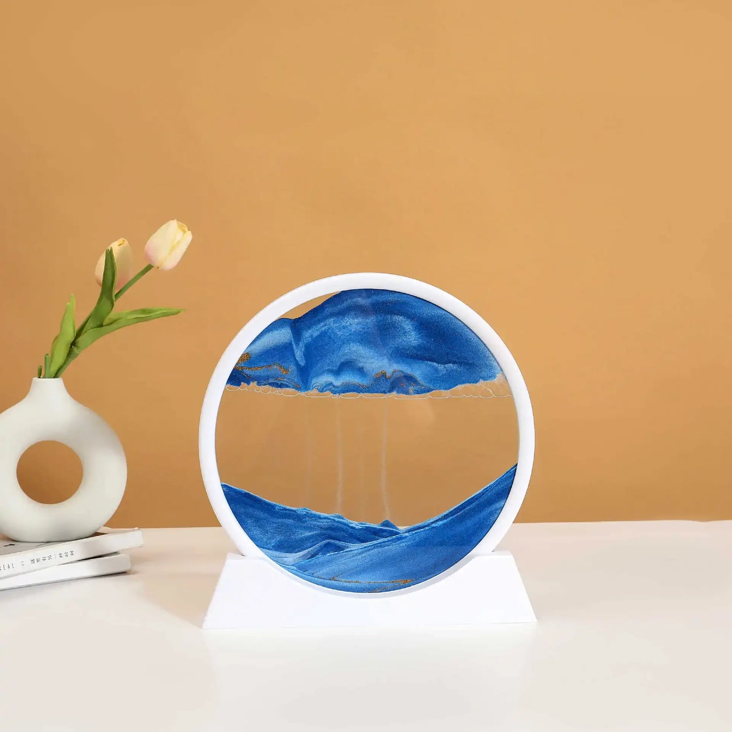 🌊 3D Deep Sea Sandscape – Flowing Sand Art for Calm & Clarity