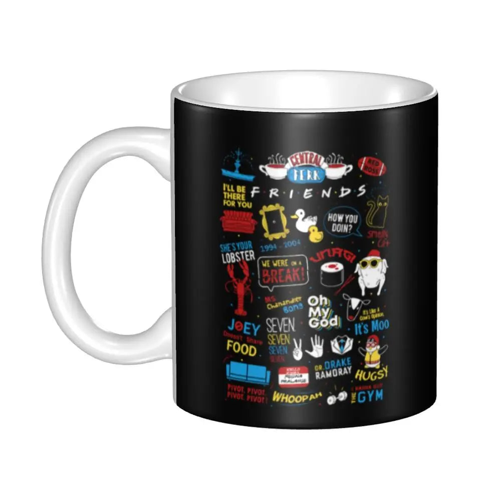 📺 “Friends” Mug – 11oz of Sitcom Sass