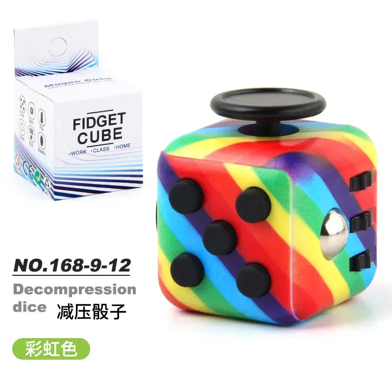 6-Sided Anti-Stress Fidget Dice