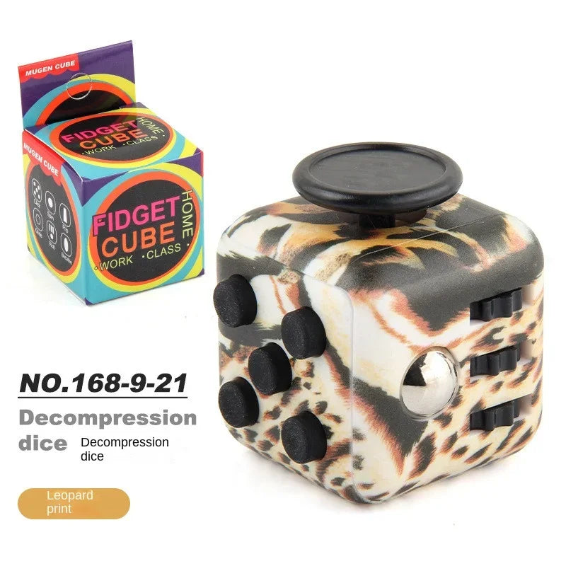 6-Sided Anti-Stress Fidget Dice