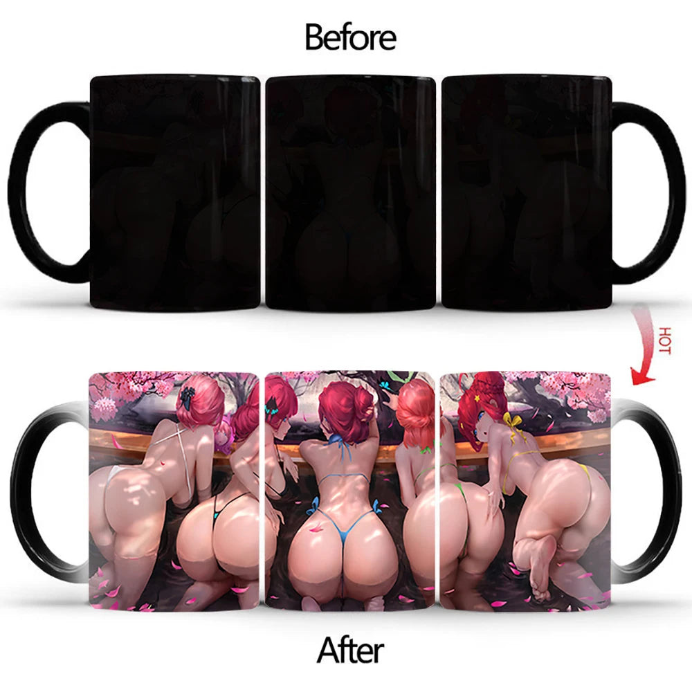 🛁 Bathing Beauty Magic Mug – 350ml of Steamy Surprise