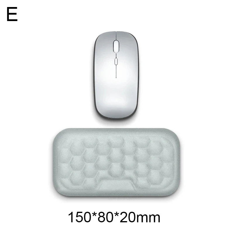 Ergonomic Memory Foam Mouse Pad with Wrist Support – Office & Laptop Use