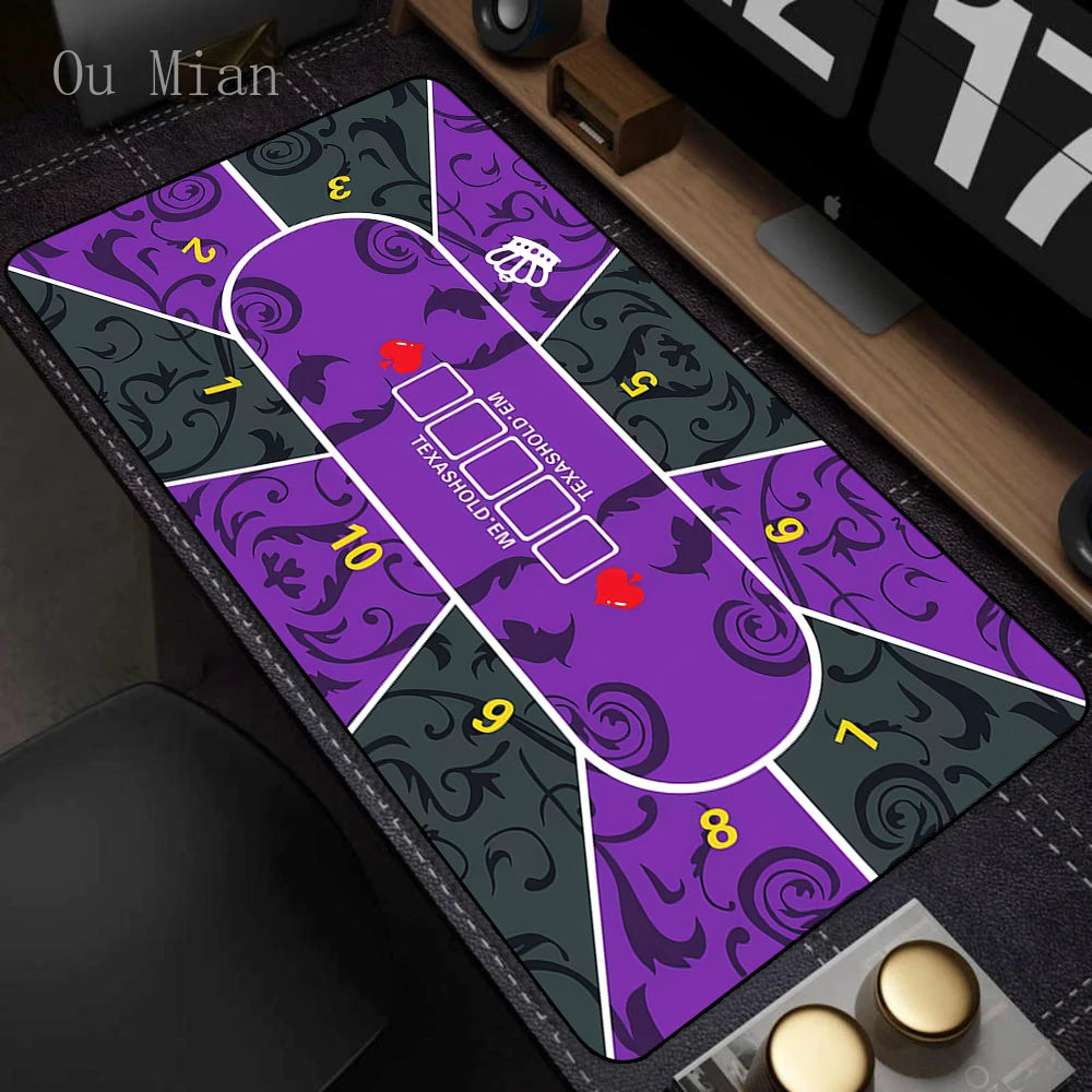 ♠️ Texas Hold’em XXL Poker Mat – Precision Play Meets Custom Style