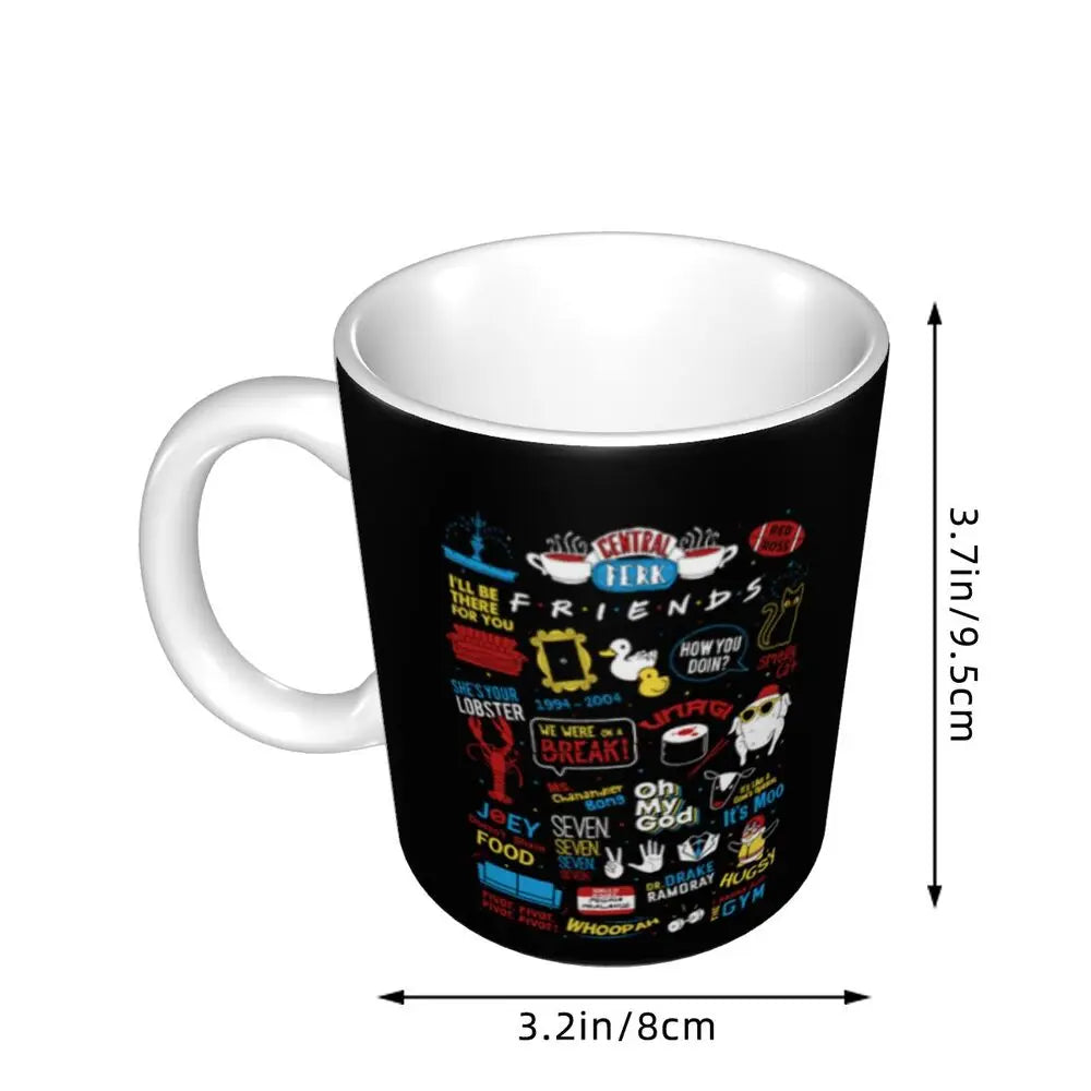 📺 “Friends” Mug – 11oz of Sitcom Sass
