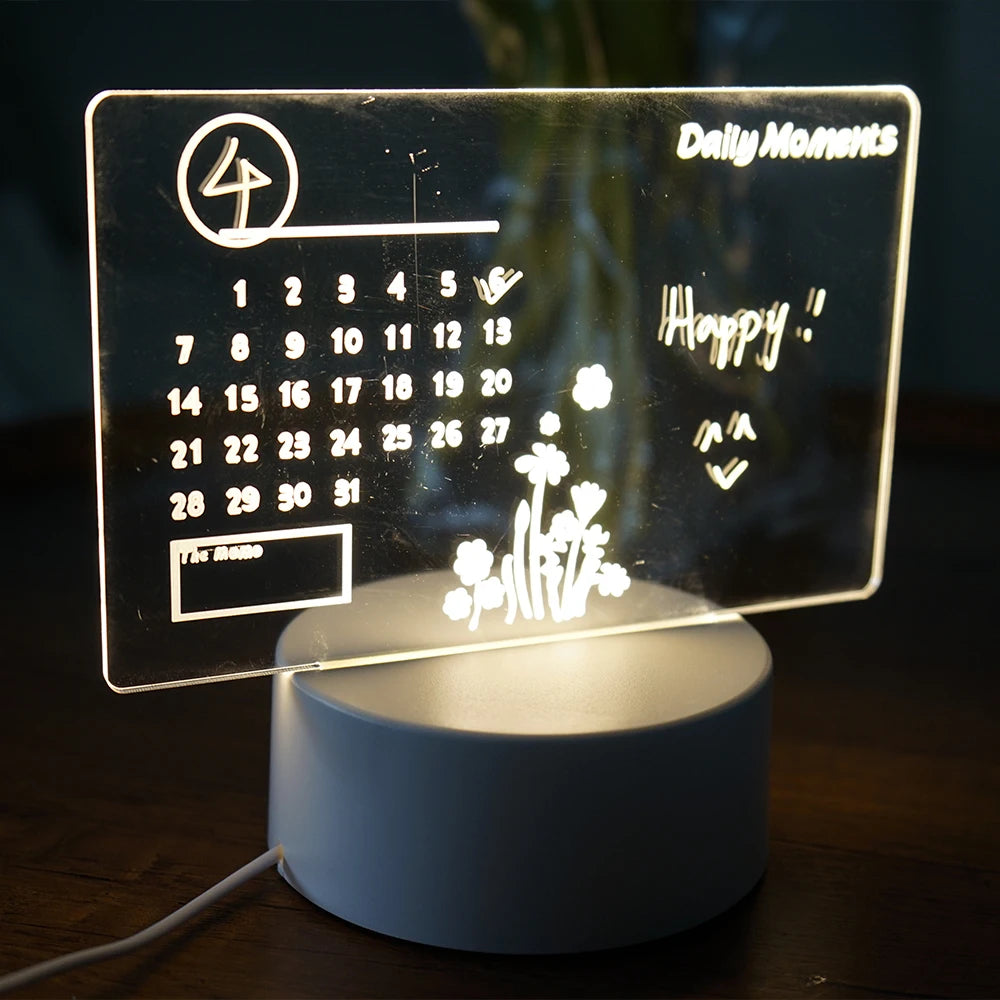 LED Message Board Night Light – USB Powered